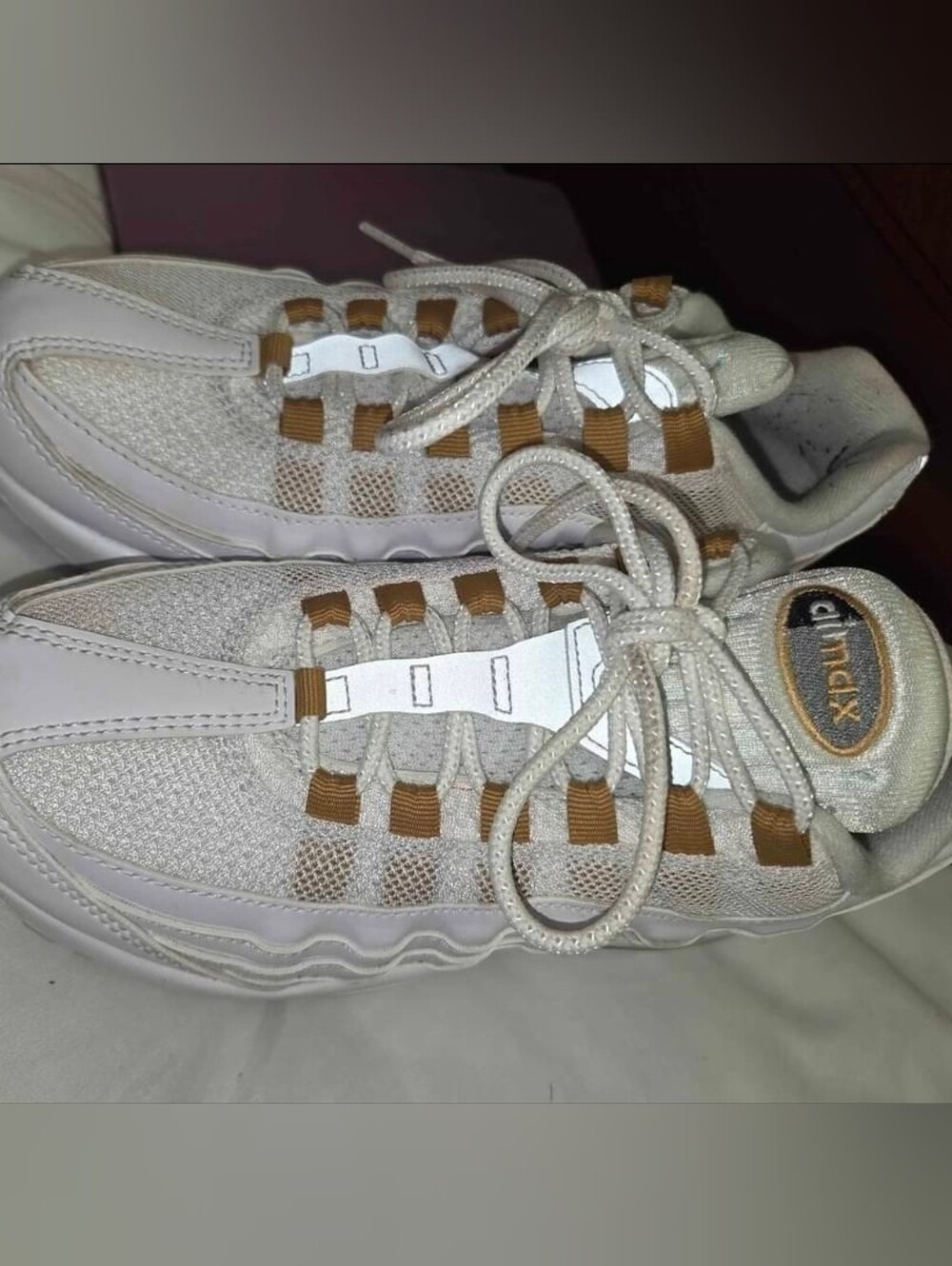 Nike Air Max 95 OG "White Metallic Gold"